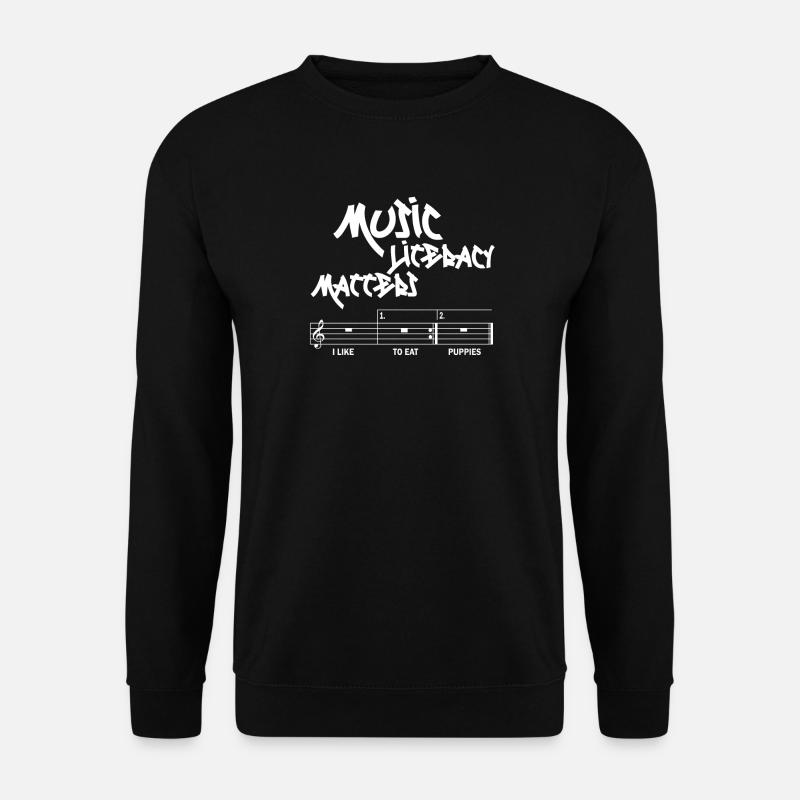 Music Literacy Matters - Unisex Pullover - Schwarz