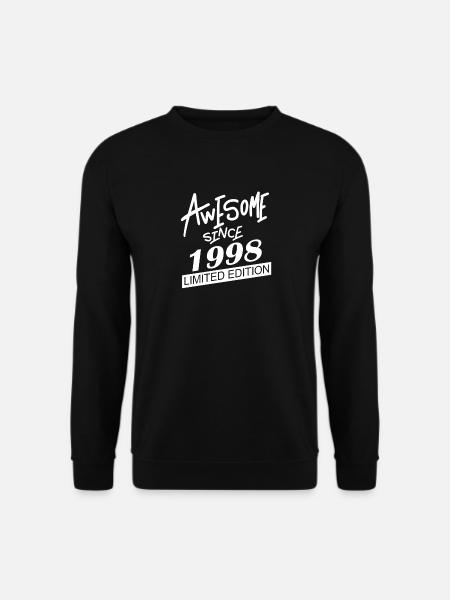 1998 - Jahrgang 1998 - Fantastisch seit 1998 - Unisex Pullover - Schwarz