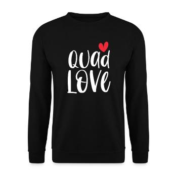 Quad Quad Rider Offroad Passion Cadeau - Sweat-shirt Unisexe - noir - Devant - Alina (178cm) & Michal (187cm)