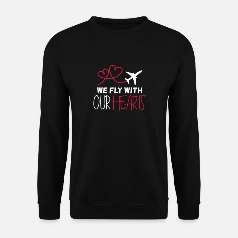 Airplane Pilot Quote Gift - Unisex Sweatshirt - black