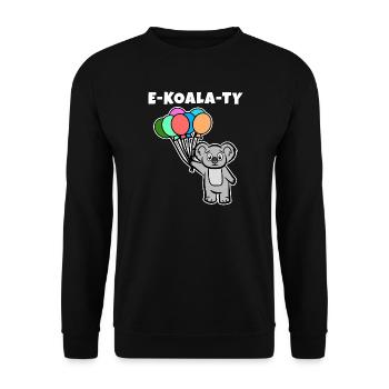 Lgbt Gleichberechtigung Menschenrechte Sexualität - Unisex Pullover - Schwarz - Vorne - Alina (178cm) & Michal (187cm)