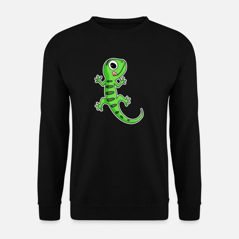 Gecko Lizard - Unisex Sweatshirt - black
