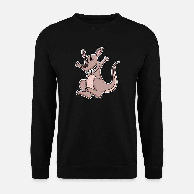 Känguru - Unisex Pullover - Schwarz