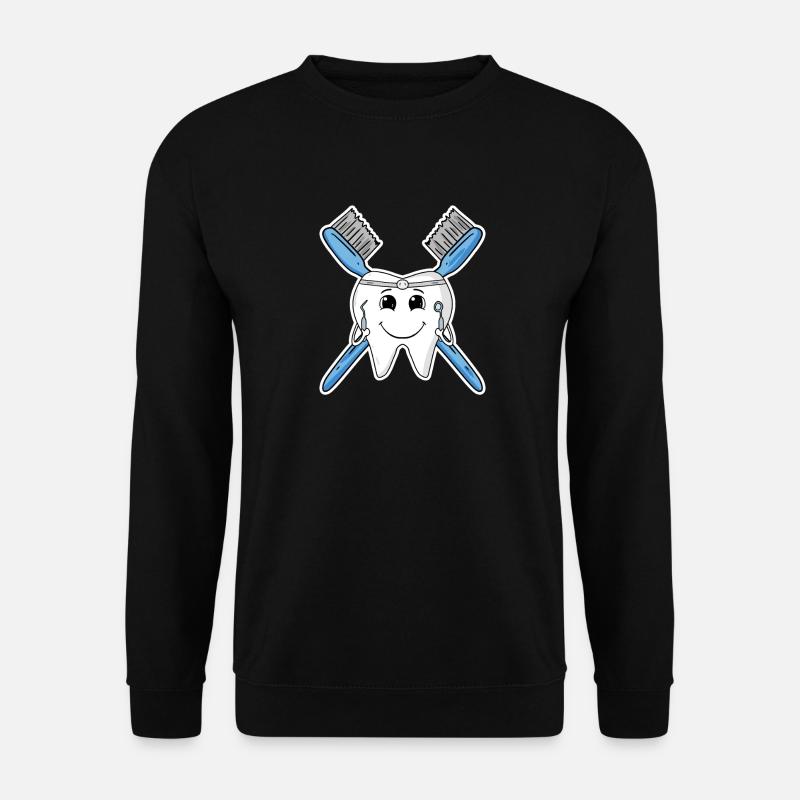Tooth teeth - Unisex Sweatshirt - black