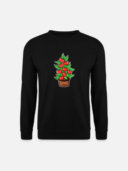 Gartner Tomat Drivhus Have Motiv - Unisex sweater - sort