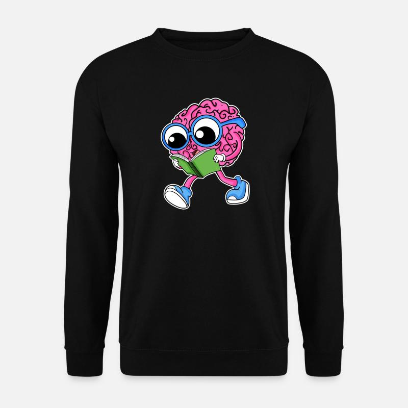 Brain reading - Unisex Sweatshirt - black