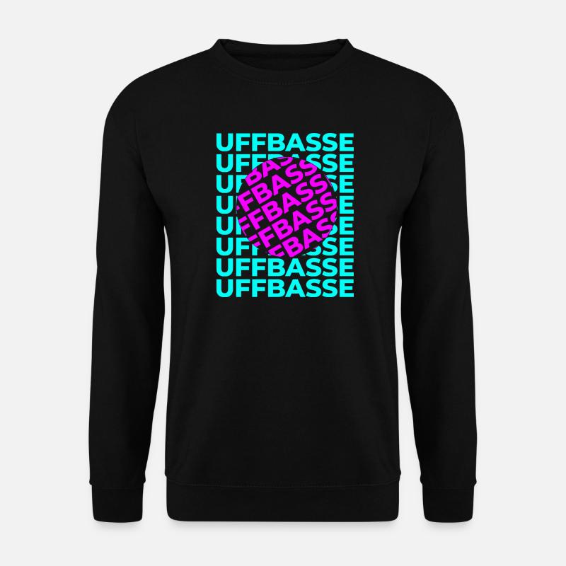 Uffbasse Design - Unisex Pullover - Schwarz