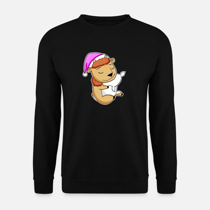 Bison - Unisex Pullover - Schwarz