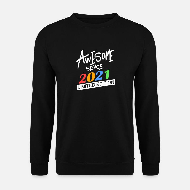 2021 - Jahrgang 2021 - Unisex Pullover - Schwarz