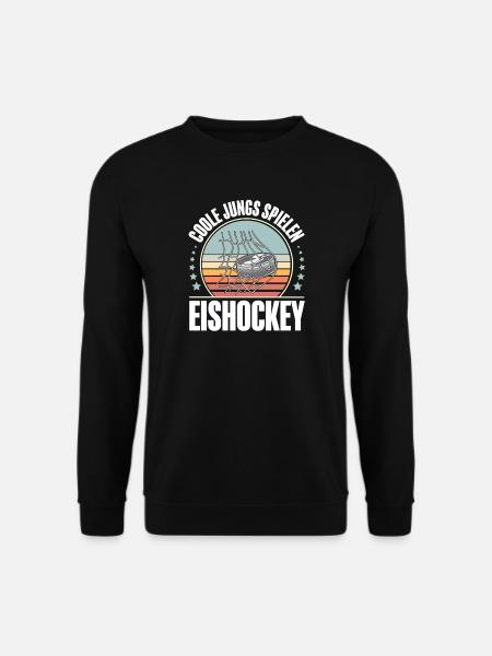 Eishockey - Unisex Pullover - Schwarz