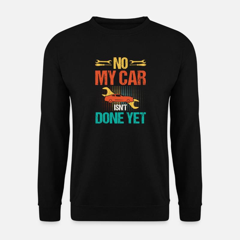 Begrenztes Auto, kein Wagen - Unisex Pullover - Schwarz