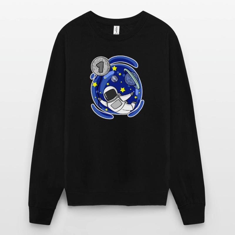1 Jahr alt oder Einschulung Unisex Pullover