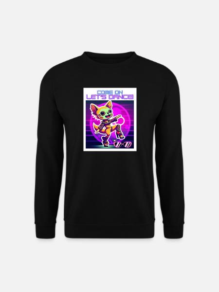 Dancing Girl - Come on let's Dance! - Unisex Sweatshirt - black