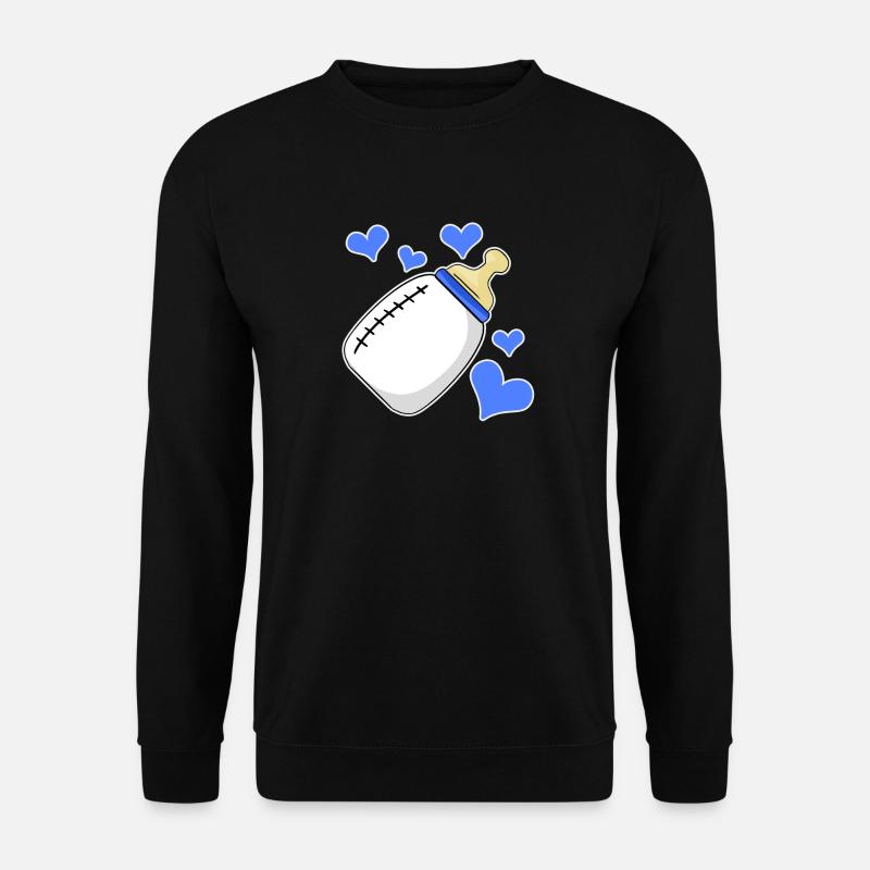 Junge Schwanger Geburt Sohn - Unisex Pullover - Schwarz