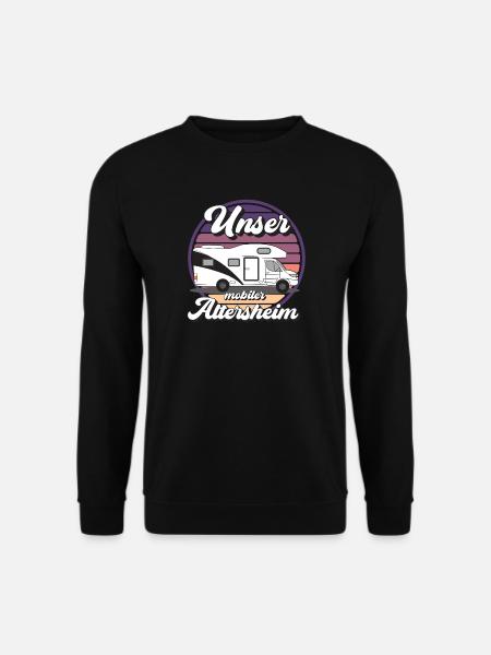 Mobile Camper Outdoor Design - Unisex Sweatshirt - black