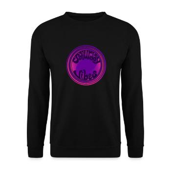 Saturday Vibes - Weekend - Party - Unisex Sweatshirt - black - Front - Alina (178cm) & Michal (187cm)