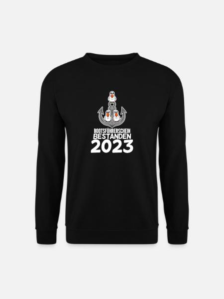 Bootsführerschein 2023 - Unisex Pullover - Schwarz
