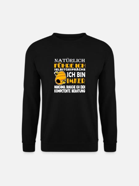 Imker Honig Imkerei - Imker Geschenk - Unisex Pullover - Schwarz