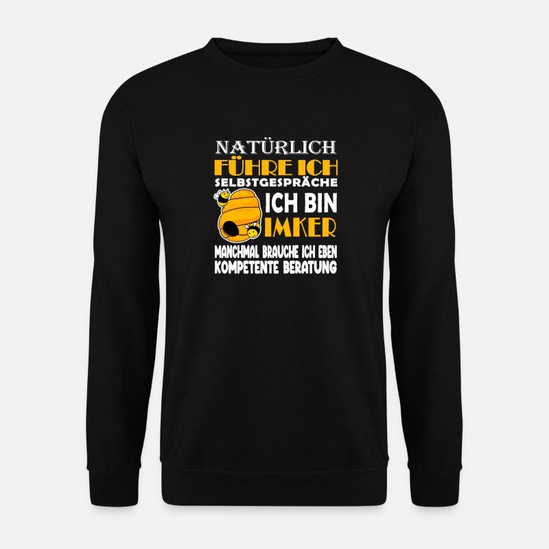Imker Honig Imkerei - Imker Geschenk - Unisex Pullover - Schwarz