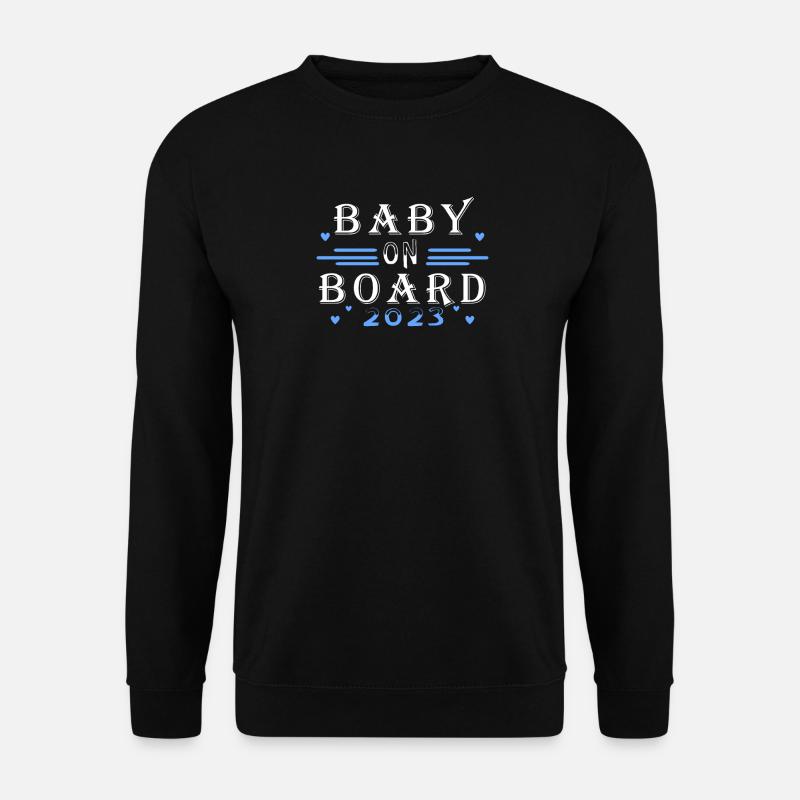 Schwanger 2023 - Unisex Pullover - Schwarz