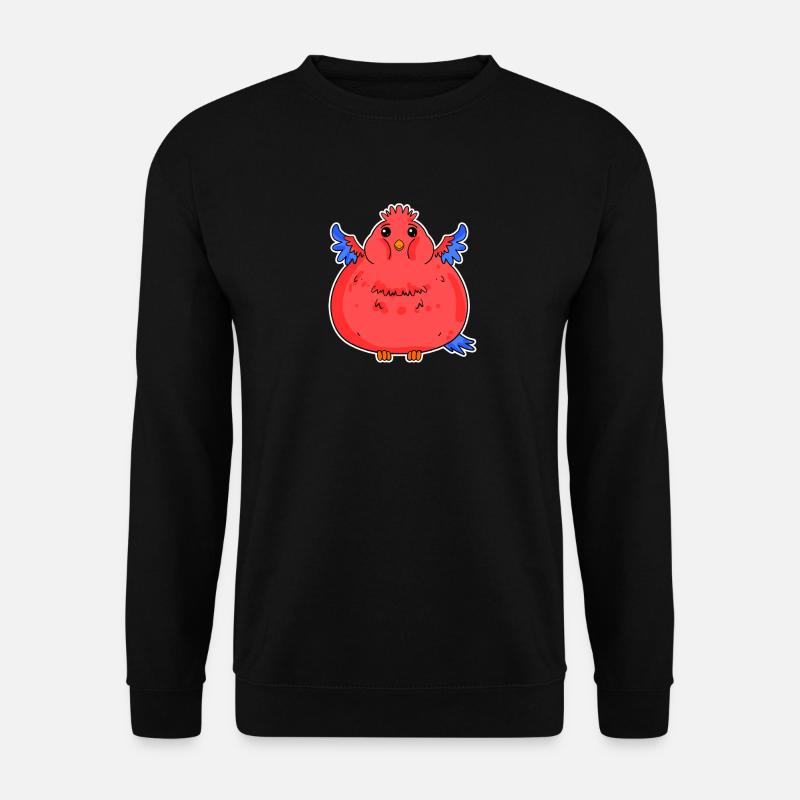 Grosse bite de perroquet drôle - Sweat-shirt Unisexe - noir
