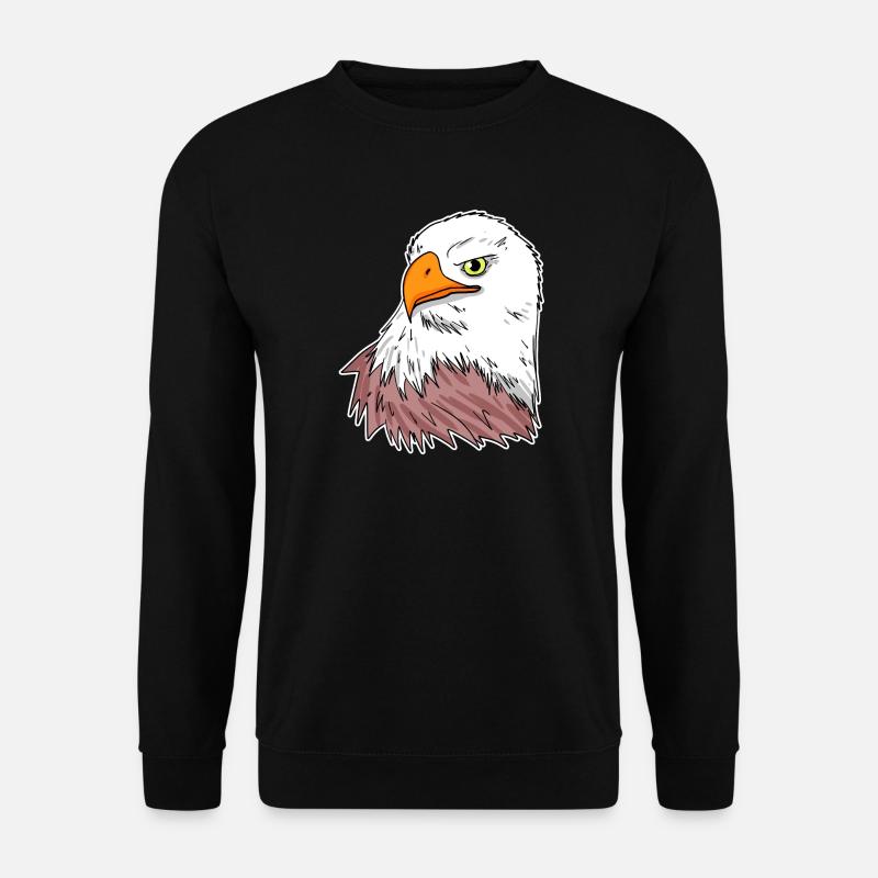 Oiseau aigle - Sweat-shirt Unisexe - noir