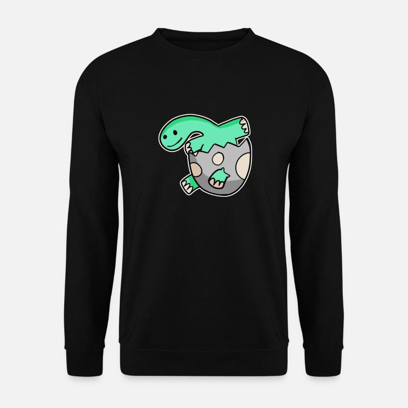 Bébé Dino - Sweat-shirt Unisexe - noir