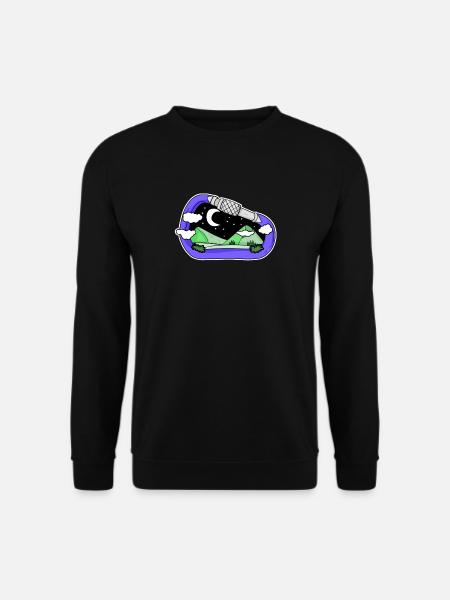 Carabiner Carabiner Montagne Montagnes Sommets - Sweat-shirt Unisexe - noir