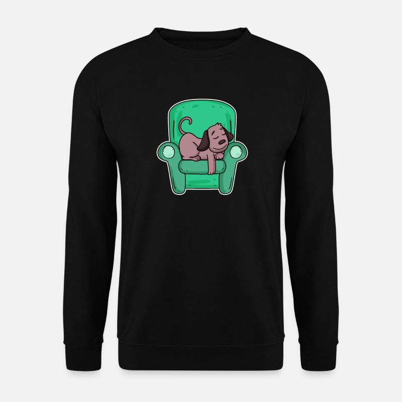 Sleeping dog - Unisex Sweatshirt - black