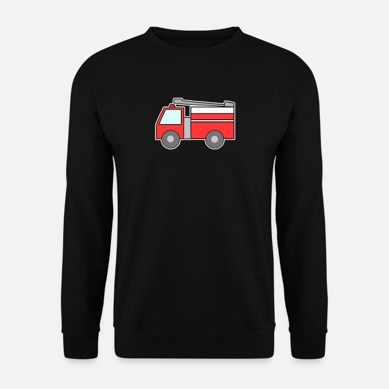 Feuerwehr Auto - Unisex Pullover - Schwarz