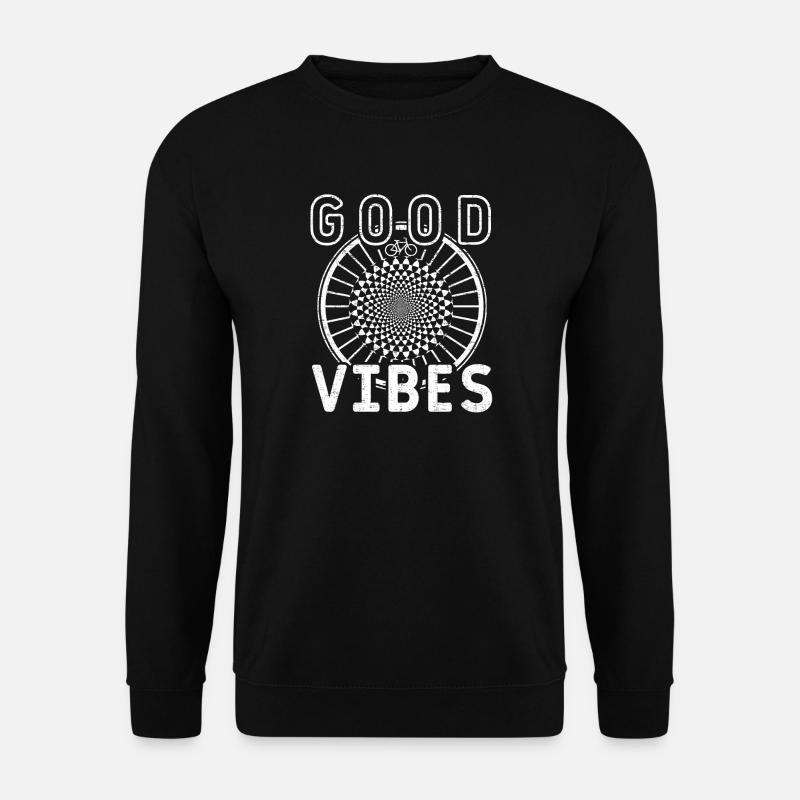 Good wheel - good vibes - Unisex Pullover - Schwarz