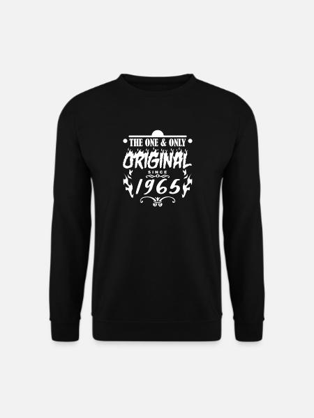 1965 - Baujahr 1965 - Jahrgang 1965 - Unisex Pullover - Schwarz