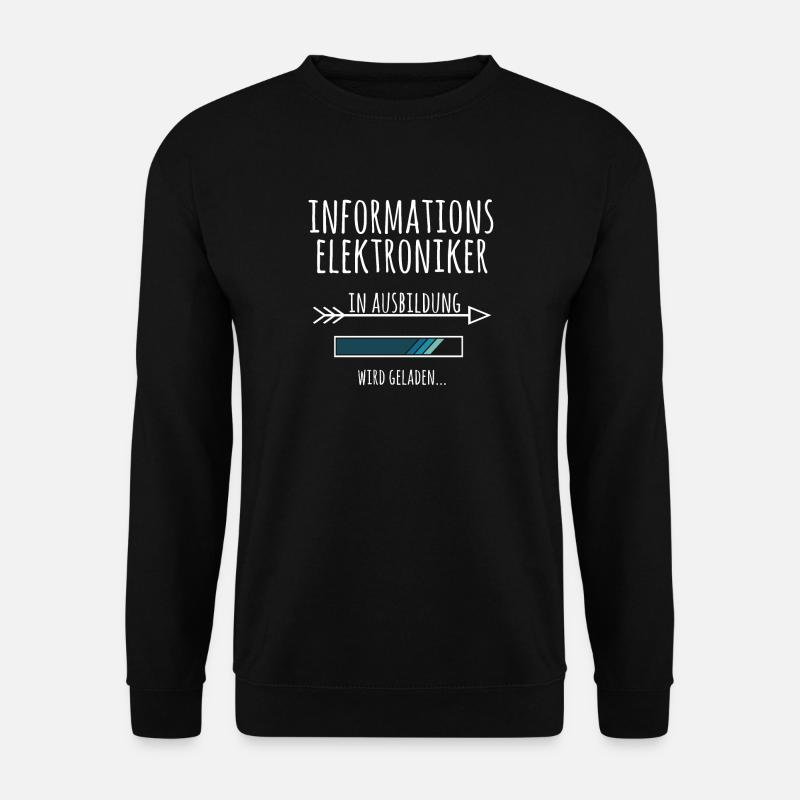 Informationselektroniker Ausbildung Beruf Geschenk - Unisex Pullover - Schwarz