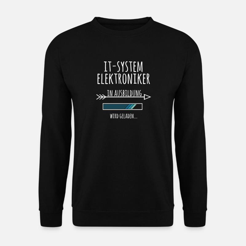 IT-Systemelektroniker Ausbildung Beruf Geschenk - Unisex Pullover - Schwarz