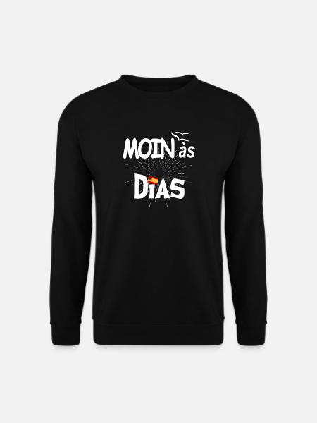 MOINas Dias - Unisex Pullover - Schwarz