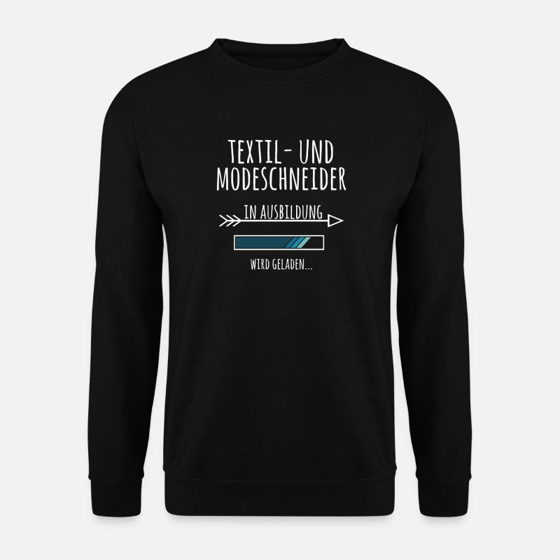 Textil und Modeschneider Ausbildung Beruf Geschenk - Unisex Pullover - Schwarz