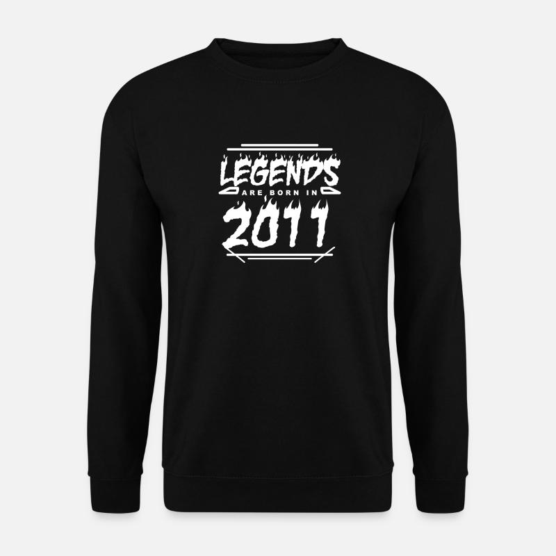 2011 - Année 2011 - Année 2011 - Sweat-shirt Unisexe - noir