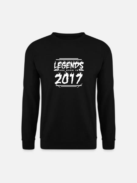 2017 - Year 2017 - Year 2017 - Unisex Sweatshirt - black