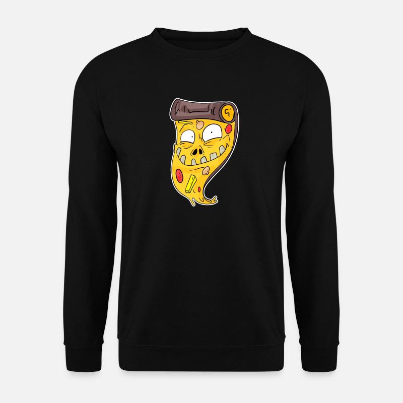 Pizza Zombie - Unisex Sweatshirt - black