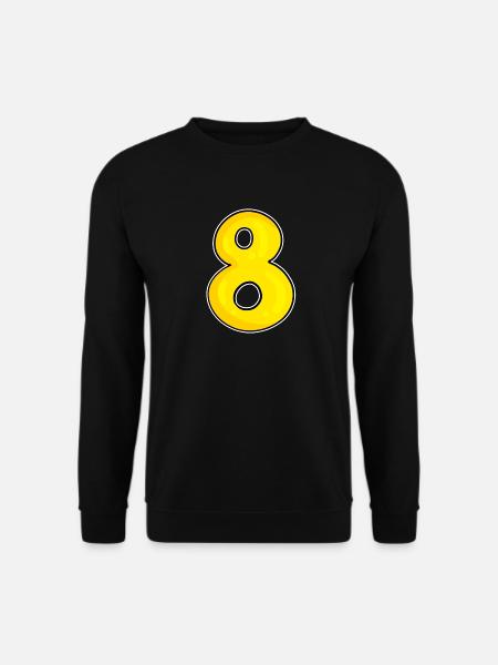 Numéro 8 Numéro Huit - Sweat-shirt Unisexe - noir