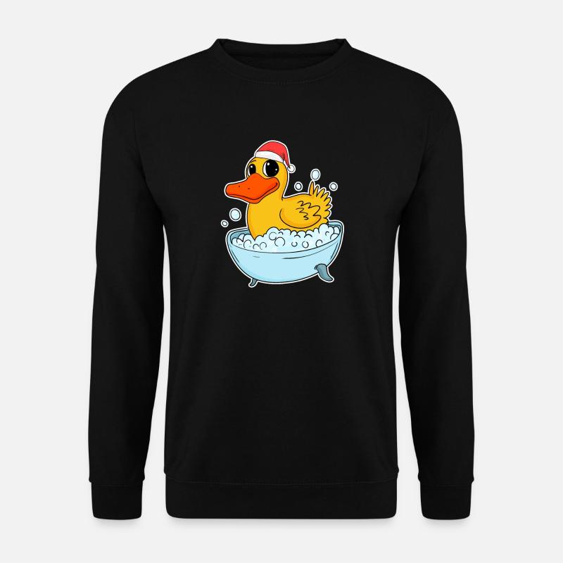 Rubber Duck Christmas - Unisex Sweatshirt - black