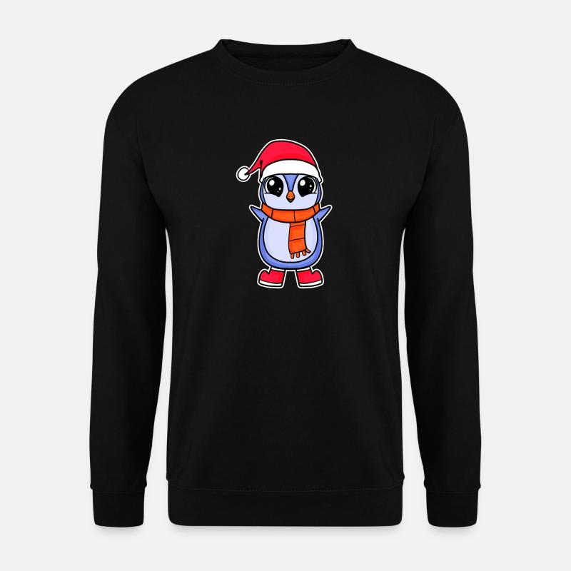 Penguin Christmas - Unisex Sweatshirt - black