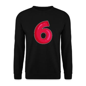 6 - Unisex Sweatshirt - black - Front - Alina (178cm) & Michal (187cm)