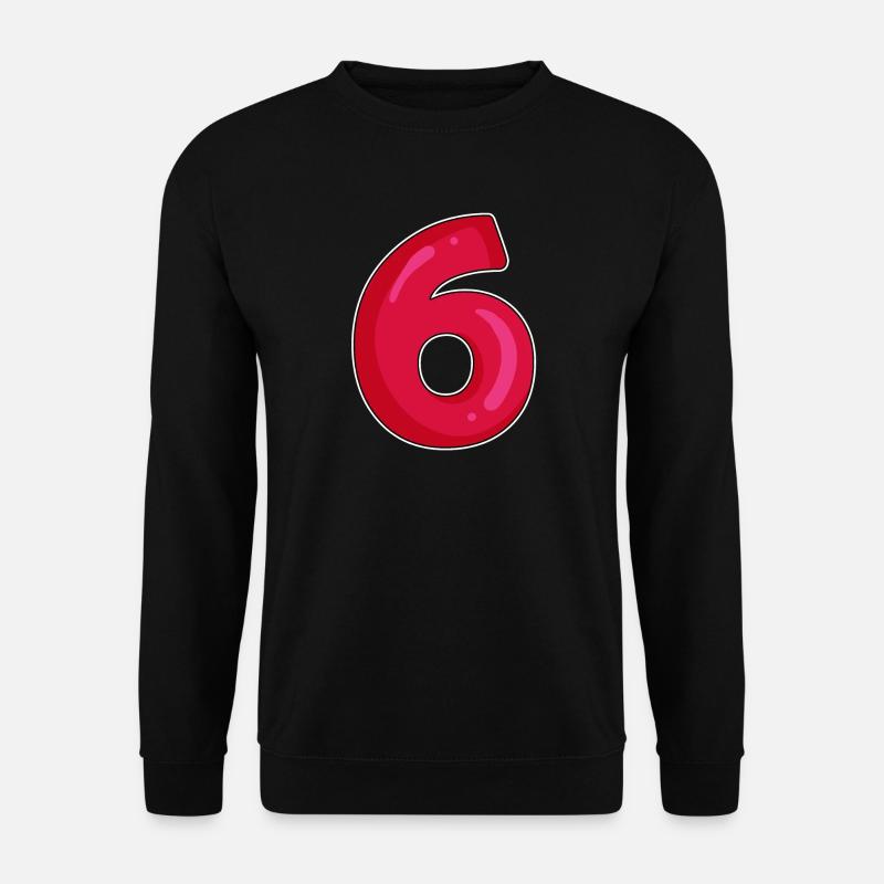 6 - Sweat-shirt Unisexe - noir