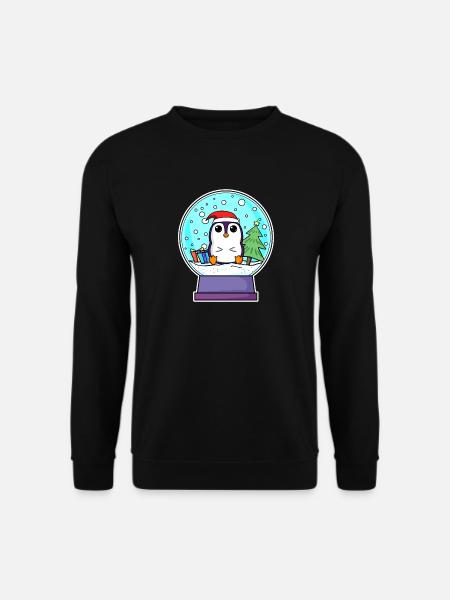 Penguin Christmas - Unisex Sweatshirt - black