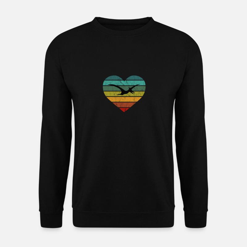 Pteranodon Pterodactylus Dino Kids Dinosaur - Unisex Sweatshirt - black