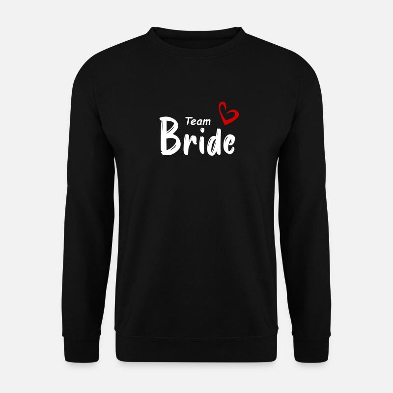 Mariée d’équipe - Sweat-shirt Unisexe - noir