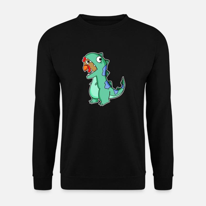 Chicken Dinosaur Costume - Unisex Sweatshirt - black