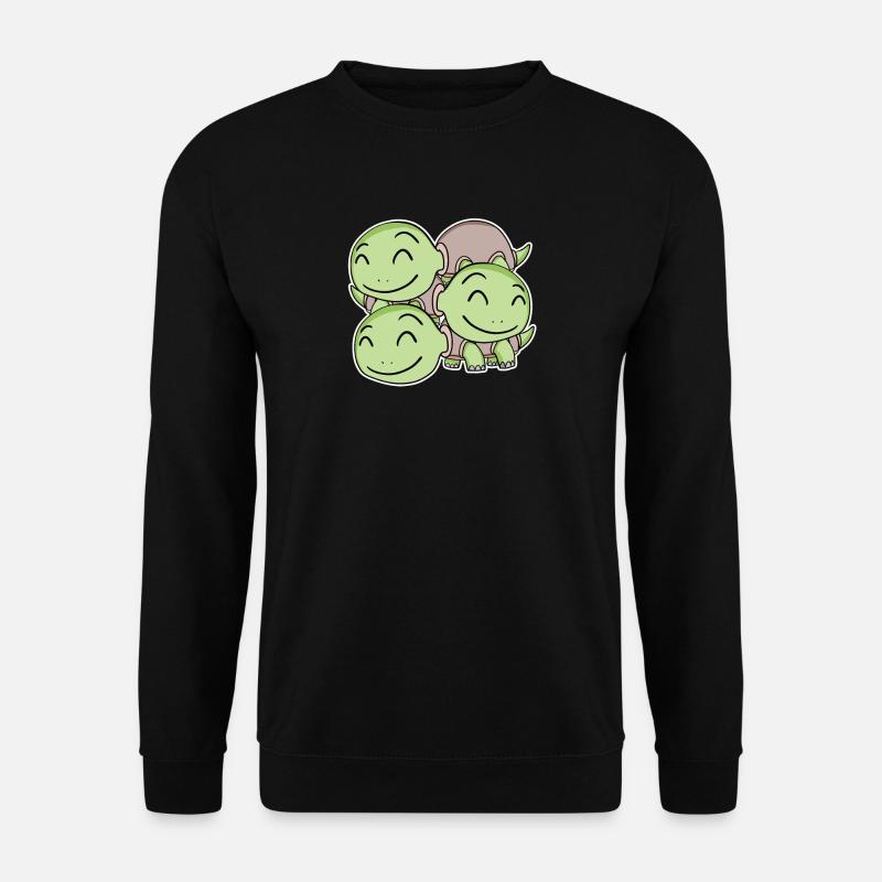 Schildkröte Motiv - Unisex Pullover - Schwarz