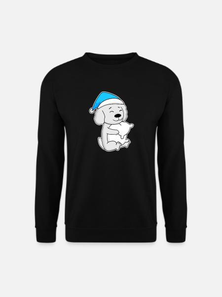 Maltese, Sleeping, Tiredness, Dog - Unisex Sweatshirt - black